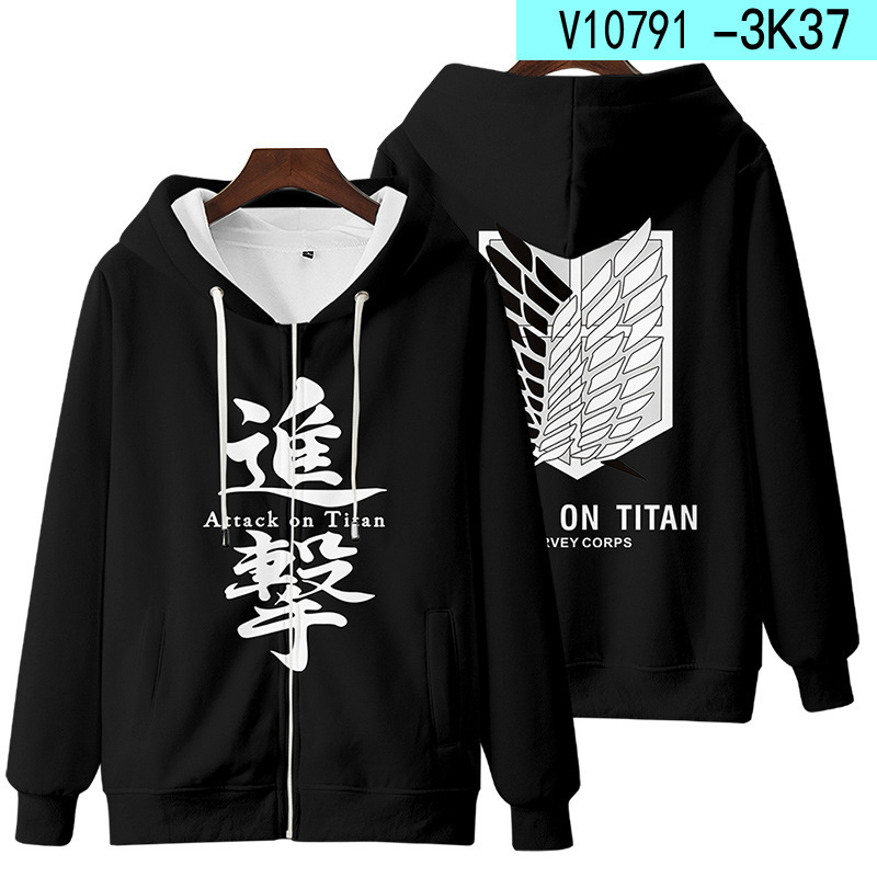 New Attack On Titan 3D Zipper  – Winter Clothes Shop recenzja i cena