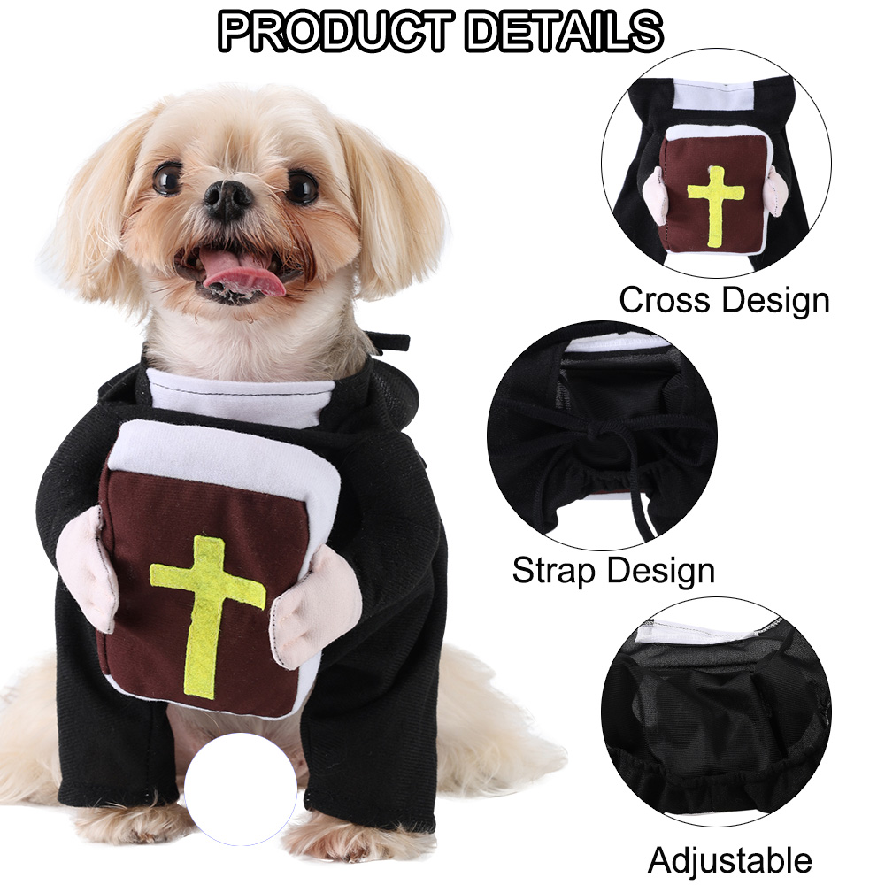 Funny Halloween Pet Dog Cospla – Winter Clothing Dress Up recenzja i cena