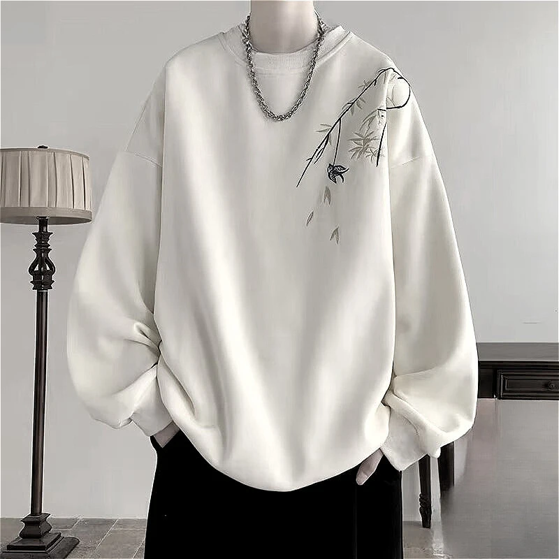 New Chinese Bird Print M-8XL M – Winter Clothes Shop recenzja i cena