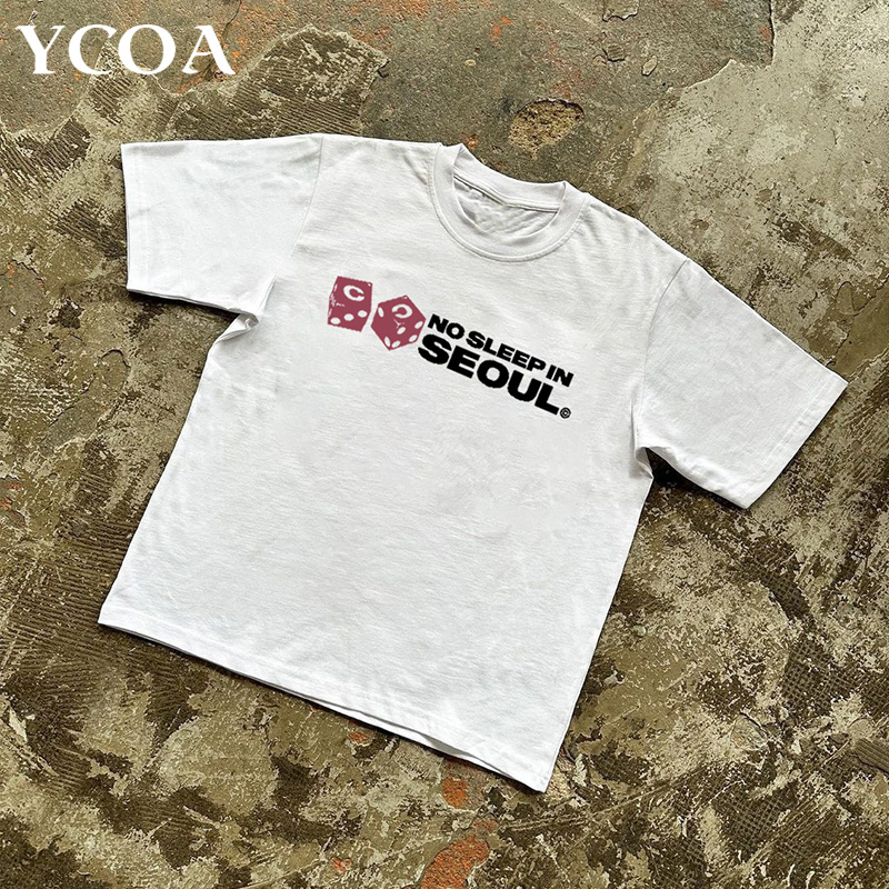 Men T-Shirt Cotton Oversized L – Winter Clothing Aesthetic recenzja i cena