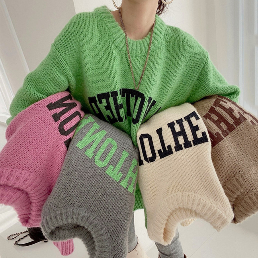 Winter Fashion 5 Colors Letter – Winter Clothing Colors recenzja i cena