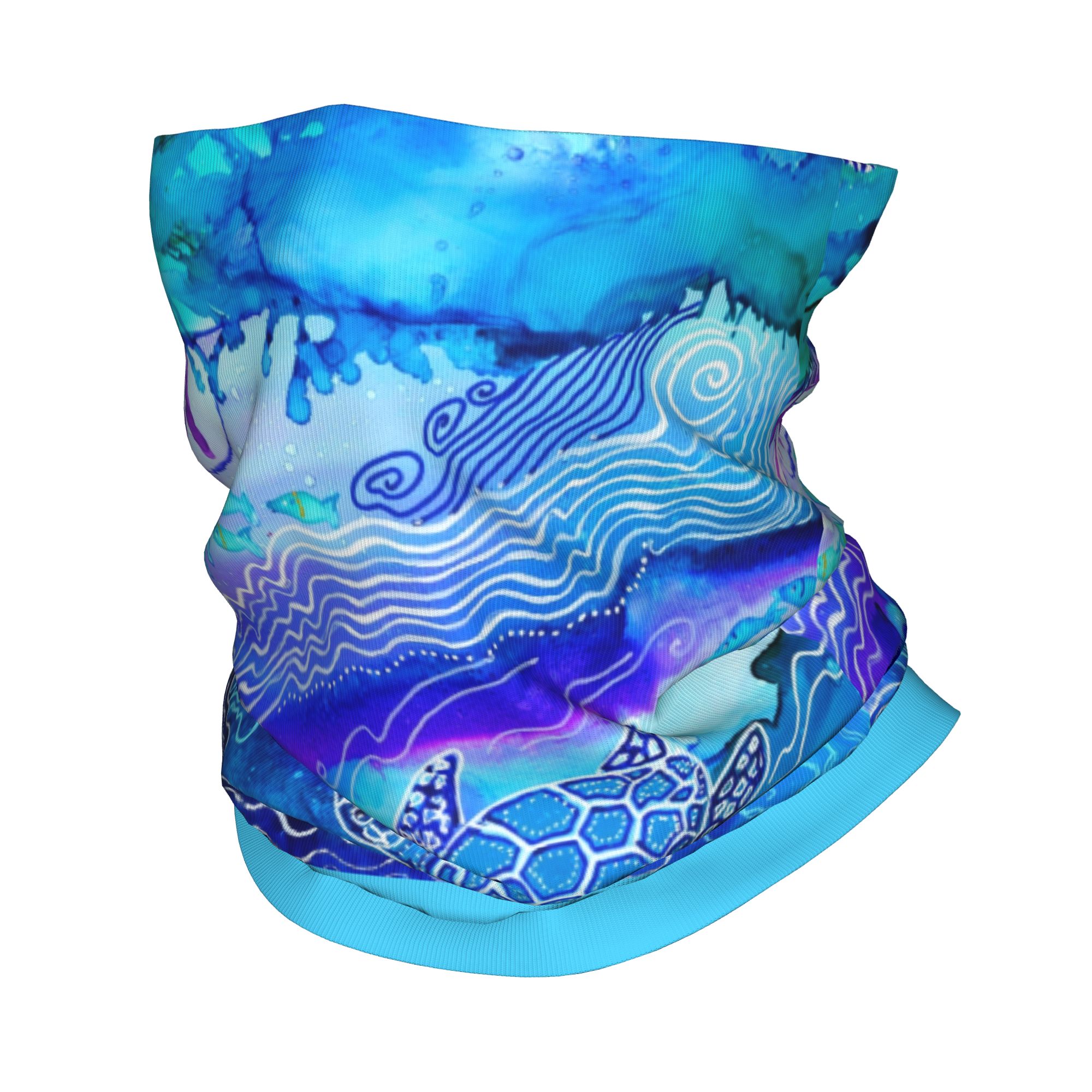 Custom Ocean Turtle Dive Winte – Neck Gaiter Fleece recenzja i cena