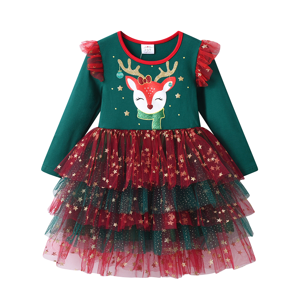DXTON New Year Girls Dress Lay – Winter Clothing Dress Up recenzja i cena