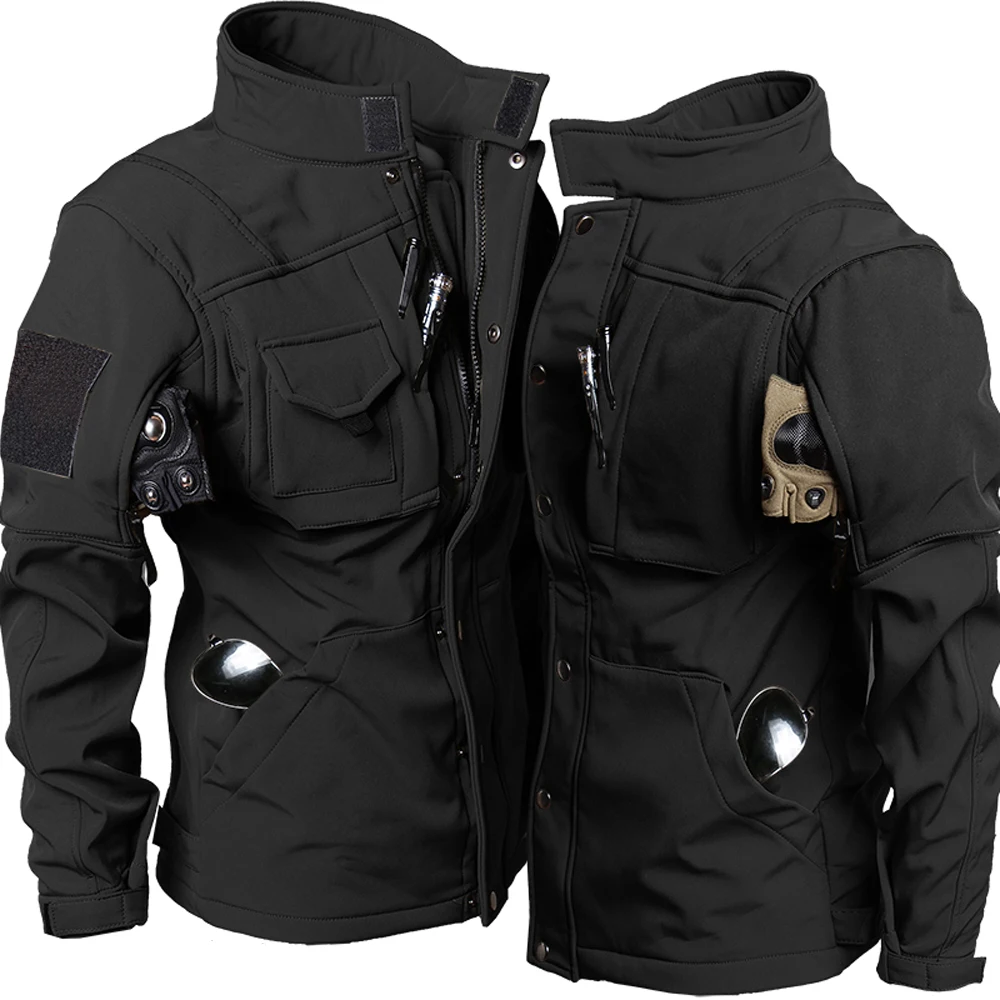 Men's Tactical Sets Winter Sha – Windproof Jacket Softshell recenzja i cena