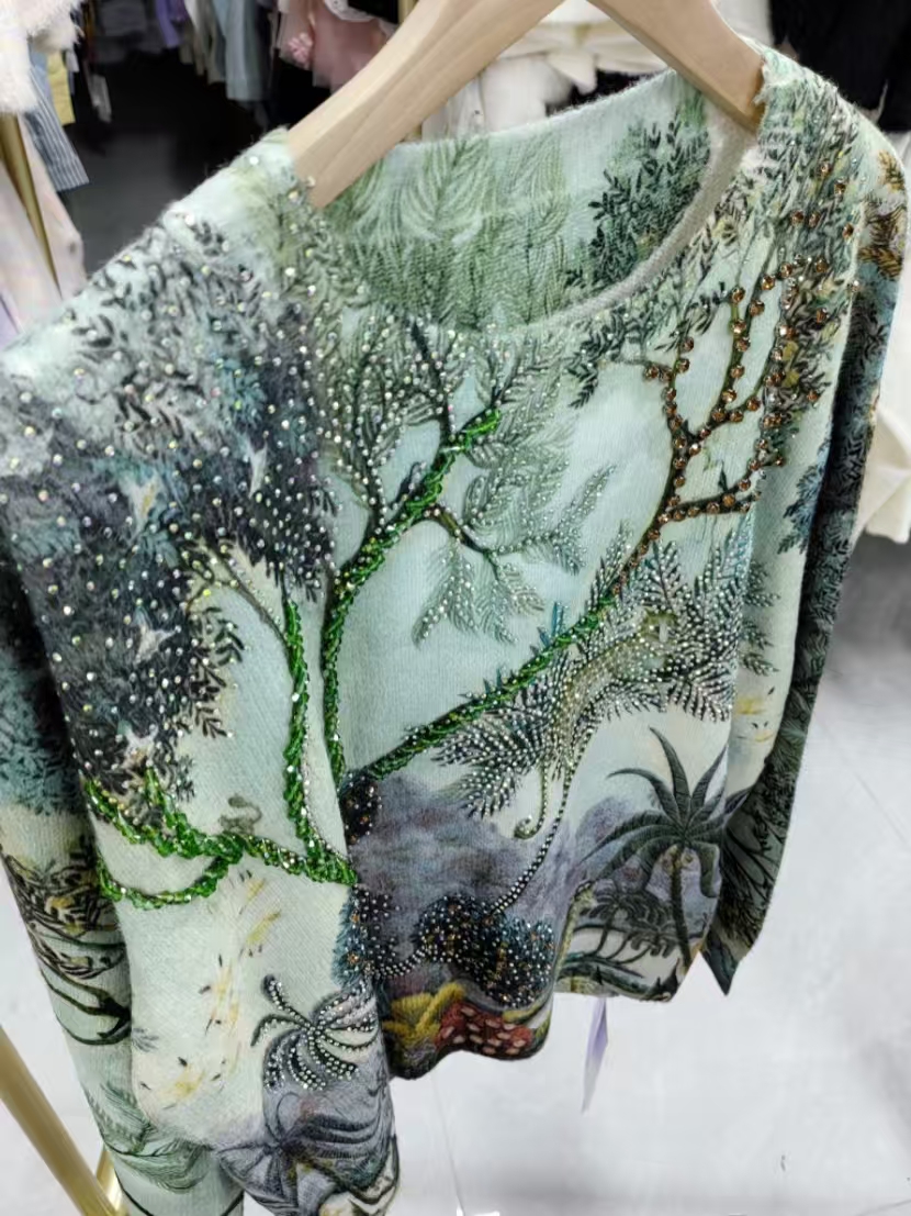 Real Photos Sparkling Crystal  – Winter Clothing Factory Outlet recenzja i cena