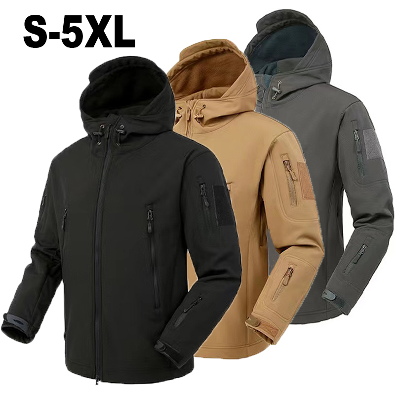 Men's Autumn Winter SoftShell  – Windproof Jacket Softshell recenzja i cena
