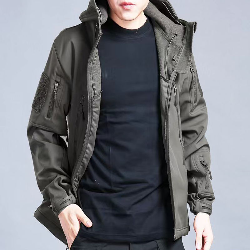 Men's Autumn Winter SoftShell  – Windproof Jacket Softshell recenzja i cena