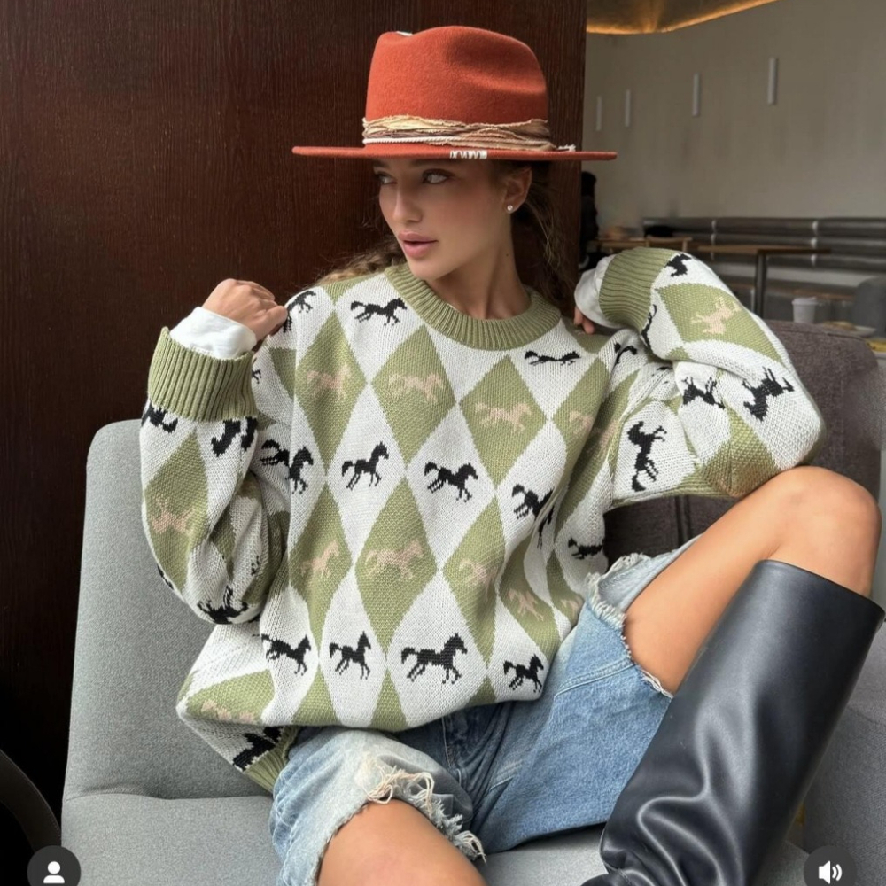 Zekye Knitwear Crew Neck Sweat – Winter Clothing Factory Outlet recenzja i cena