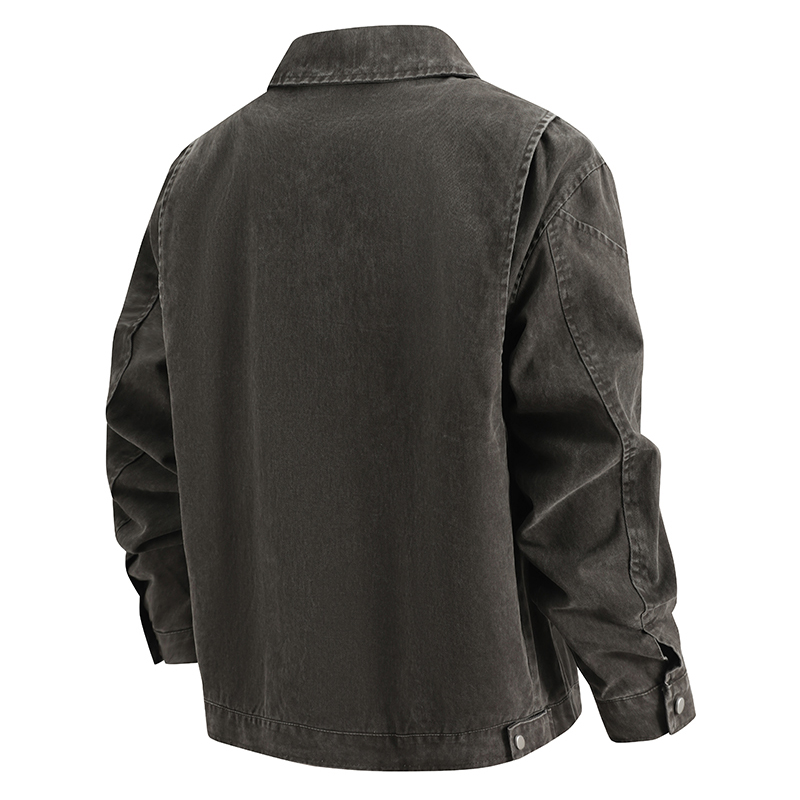 Oversize Loose Men's Denim Jac – Quality Winter Clothing recenzja i cena