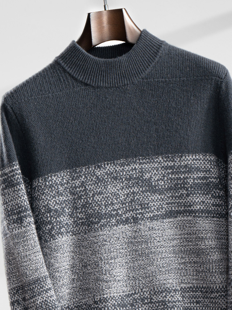 Men's 100% Cashmere Sweater Th – Winter Clothing Colors recenzja i cena