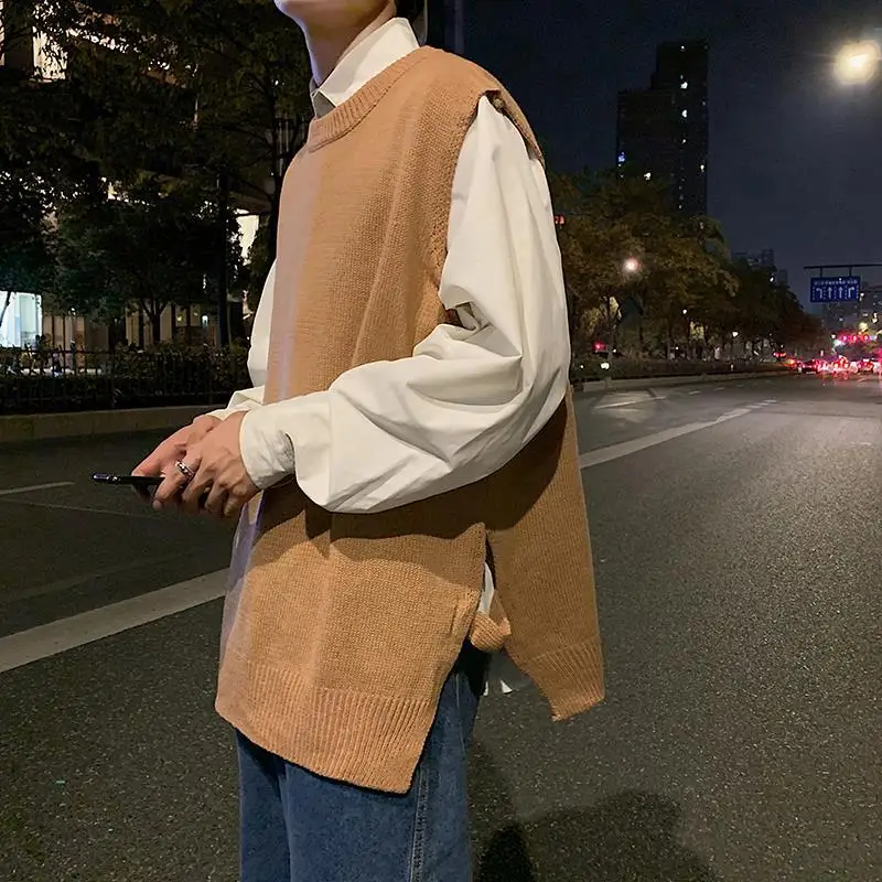 Man Clothes Plain Vest Solid C – Winter Clothes Shop recenzja i cena