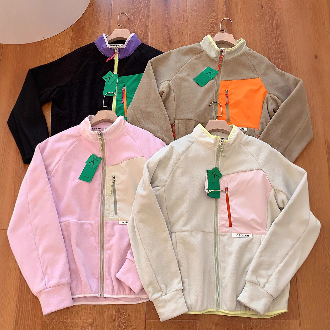 Fleece Jacket Woman Autumn Win – Winter Clothing Colors recenzja i cena