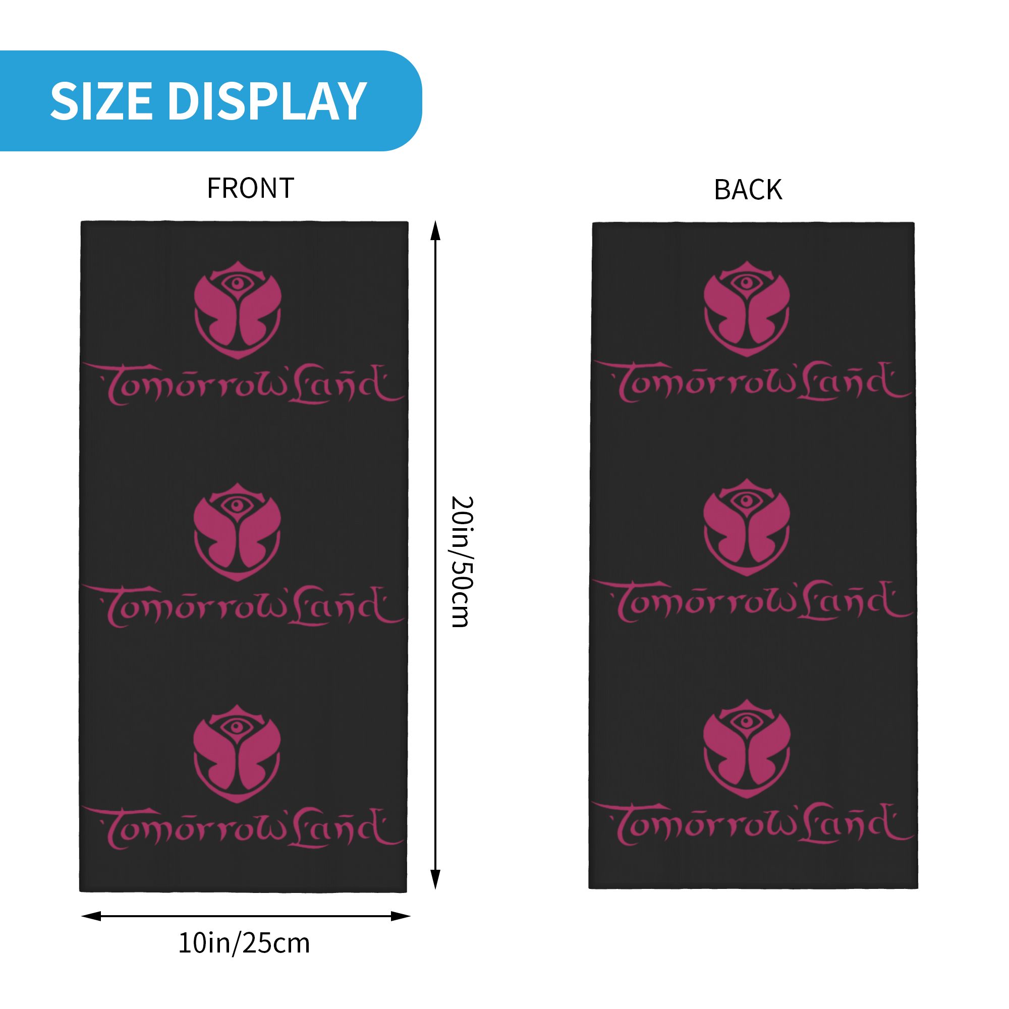 Custom Tomorrowland Neck Gaite – Neck Gaiter Fleece recenzja i cena