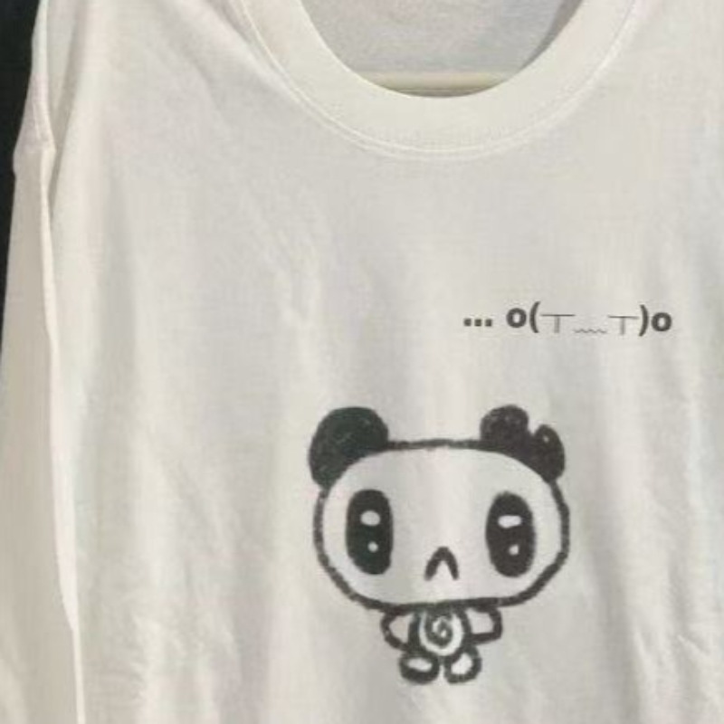 Kimutomo T Shirts Women Cartoo – Winter Clothing Aesthetic recenzja i cena